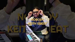 Making a sample type beat x Keith Sweat Nobody type beat music typebeat shortsfeed shorts [upl. by Doralin]