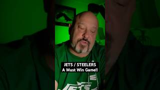 Jets Steelers  A Must Win Game For The Jets jets nyjets nyj jetsnation gmfb newyorkjets [upl. by Mitinger]