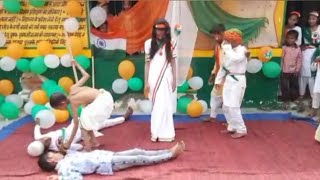 A very beautiful Patriotic skit by primary students patriotic independenceday gandhijayanti [upl. by Ojyram]