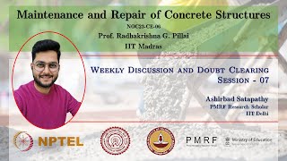 Weekly Session  7  Maintenance and Repair of Concrete Structures  NPTEL  NOC23CE06  PMRF [upl. by Vaughan]