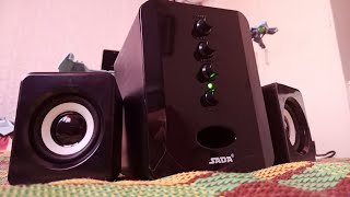 SADA SD202 BLUETOOTH 50 SPEAKER UNBOXING AND REVIEW [upl. by Elroy]