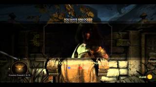 MKX KRYPT UNLOCK  Mileenas Skin quotTournamentquot 189 [upl. by Aramit8]