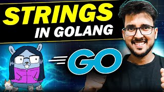 Strings package in Golang  golang full course hindi golangtutorial golang princebhai strings [upl. by Rafaelia]