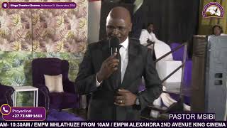 THE WORD WITH PASTOR MSIBI  ALEXANDRA BRANCH  10 NOVEMBER 2024 [upl. by Ingaborg]