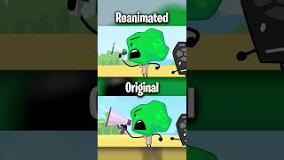 TPOT 1 Reanimated COMPARISON ⚡ bfdi objectshow animation shorts [upl. by Emse]