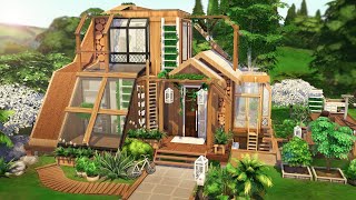 ECO LIFESTYLE 🌱🌿  THE SIMS 4  Speed Build NO CC [upl. by Octave]