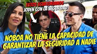 NOBOA NO TIENE LA CAPACIDAD PARA GARANTIZAR SEGURIDAD A NADIE 😱 [upl. by Oilasor]