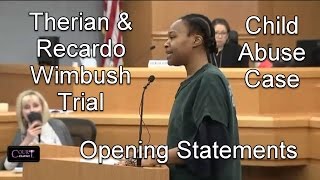 Wimbush Trial Opening Statements [upl. by Friedberg]