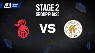 Into The Breach vs Wylde  Europe League Stage 2  Day 7  2024 [upl. by Yecad]