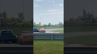 How Did They Not Crash  Near Miss in Lemons Race [upl. by Busch408]