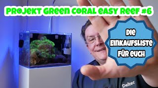 📢Projekt Green Coral easy Reef 👉QuickampDirty Meerwasser Aquarium Bauen👈6 [upl. by Xanthus]