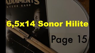 SONOR Lite 65x14Gaddiments page 15 [upl. by Oscar]