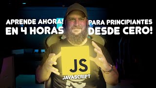 Aprende JavaScript Ahora curso completo desde cero para principiantes [upl. by Kudva]