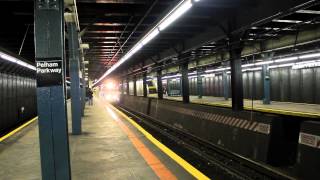 IRT Subway New MP8AC R156 MOW Locomotive passes Pelham Parkway NYWampB [upl. by Atiroc612]