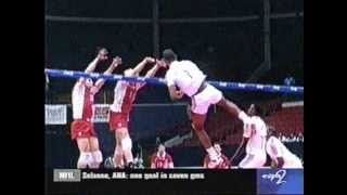 Leonel Marshall 50 inch vertical jump  Cuba Volleyball [upl. by O'Grady]