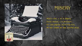 MISERY STEPHEN KING BY THE SERPENTS misery stephenking musicadepeliculas metal cinema [upl. by Trebreh618]