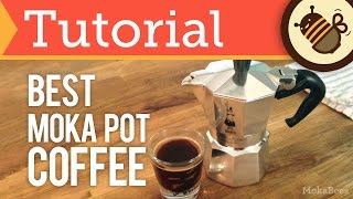 How to Make Moka Pot Coffee amp Espresso  The BEST Way Tutorial [upl. by Arria373]