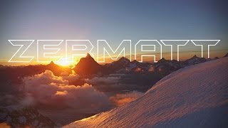 Breithorn 4K sunrise to sunset Zermatt [upl. by Ennairak336]