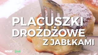 Drożdżowe placuszki z jabłkami  Noizz Food [upl. by Leong319]