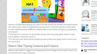 Learn with Mat Dance Typing Plus 12 more Free Typing Games [upl. by Rob]