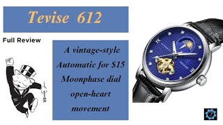 Tevise 612 Automatic Watch [upl. by Ilam200]