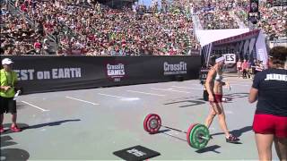 2012 CrossFit Games  Clean Ladder Women [upl. by Guarino99]