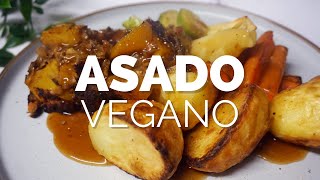 ASADO VEGANO  recetas veganas para Navidad 🎄 [upl. by Abbey]