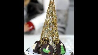 Decorar Galletas Oreo con Chocolate  Navidad  Moldes Placas Parpen [upl. by Gigi]