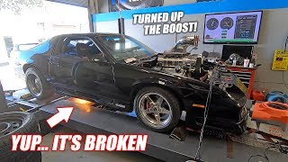 Toast Dyno Day 2 We Turned Up The Boost Made EPIC Power But Then BANG [upl. by Naivart]