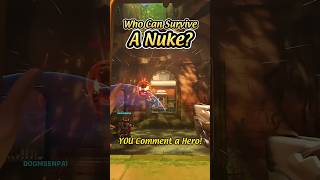 Who can survive a NUKE in OW2 Part 10 [upl. by Ahcmis]