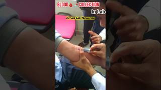 Blood Collection Procedure 🩸💉 bloodcollection sachinku5 shorts [upl. by Cal64]