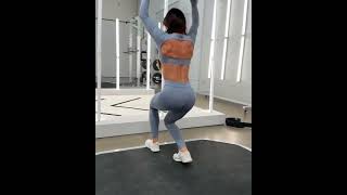 ladies yoga exercise shorts shortsfeed video 150 [upl. by Bryana916]