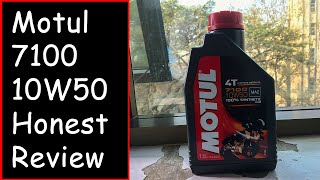 Motul 7100 10W50 Review  Dominar 400  Prakash Panchal [upl. by Idnarb]