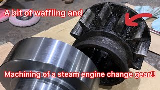 Steam traction engine repair overview [upl. by Homerus]