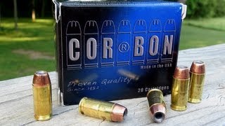 CORBON 40 SampW 165 gr Ammo Gel Test [upl. by Nesnej]