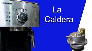 CALDERA cafetera 😎😎 PHILLIPS SAECO POEMIA 👀👀 cómo funciona ☕☕ Válvula aguja [upl. by Flin]