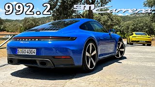 Porsche 911 Carrera 9922  REVIEW on ROAD amp TRACK [upl. by Nagrom]