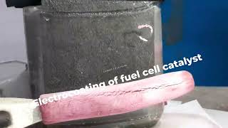 Electro coating of fuel cell catalyst [upl. by Daniala]