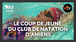 Privé de son pôle excellence le club de natation dAmiens mise sur la jeunesse [upl. by Avlasor]