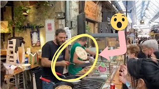 Jerusalem Israel Street Food ג׳חנון בר  Jahnun Bar Jachnun Yemen Food Israel [upl. by Esmerelda]