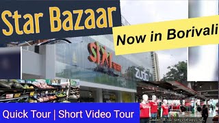 Star Bazaar amp Zudio shopping now in Borivali Short video Tour Quick tour Walk through the store [upl. by Elizabeth25]