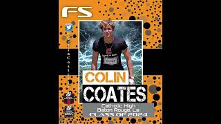 2023 GF AllAmerican Bowl Game Commit DB Colin Coates Catholic High School Baton Rouge [upl. by Jayne]