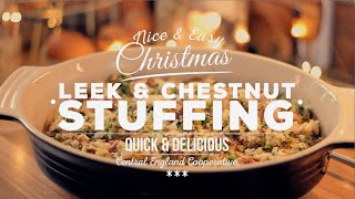 Leek amp Chestnut Stuffing [upl. by Mario]