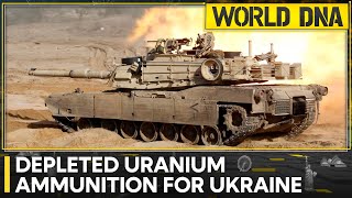 US to provide depleted uranium rounds to Ukraine  World DNA  WION [upl. by Ahsied]