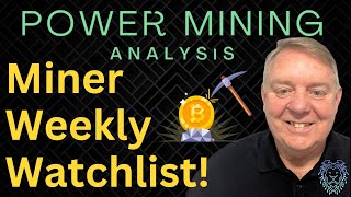 Weekly Watchlist  Top Bitcoin Stock News to Watch  Bitcoin Mining Stock Analysis amp News Now [upl. by Oremodlab]