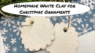 DIY Clay Baking Soda Christmas Ornaments [upl. by Atwood533]