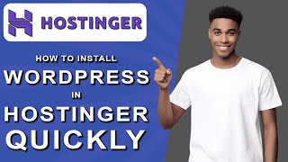 How to install wordpress in hostinger quickly 2024 [upl. by Monteith369]