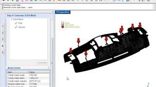 Moldex3D R140 Designer BLM Demo for General Pre analysis Procedures [upl. by Aneliram]