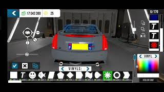 petit tuto plaque dimmatriculation et A jeunes conducteurs car parking multiplayer [upl. by Adnolor]