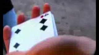 DAVID BLAINE BEST CARD TRICK EVER [upl. by Zosema]